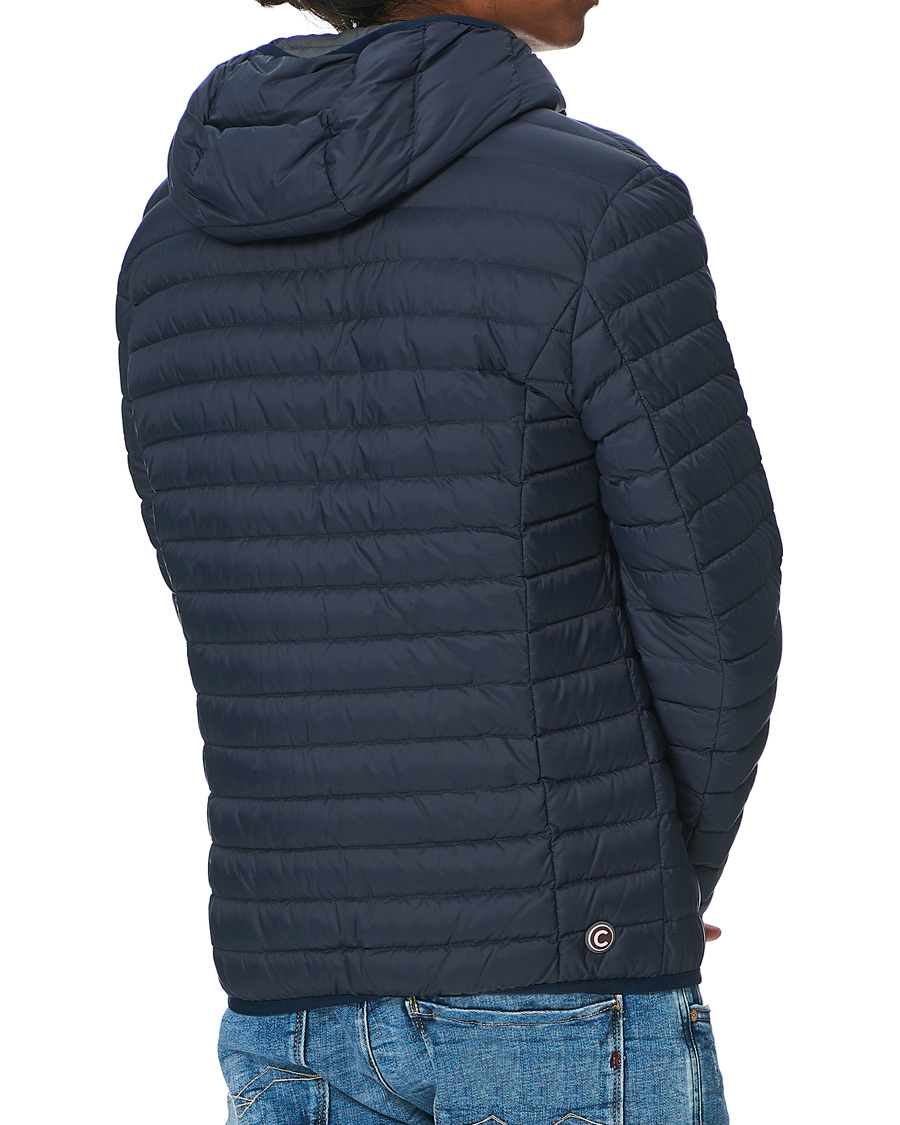 Herre | Jakker | Colmar | Repunk Lightweight Down Hooded Jacket Navy