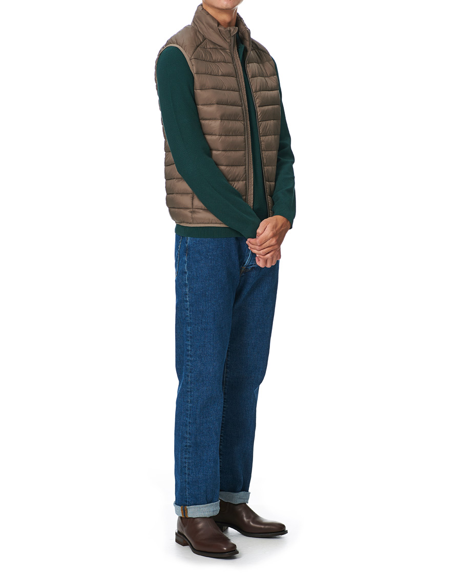 Herre | Jakker | Save The Duck | Adam Lightweight Padded Vest Coffee Brown