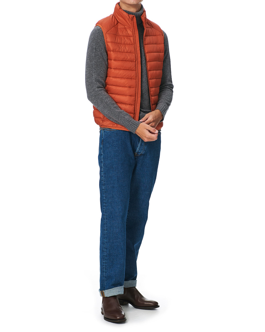 Herre | Jakker | Save The Duck | Adam Lightweight Padded Vest Ginger Orange