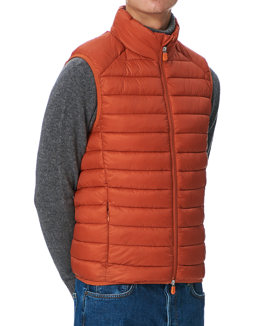 Herre | Jakker | Save The Duck | Adam Lightweight Padded Vest Ginger Orange