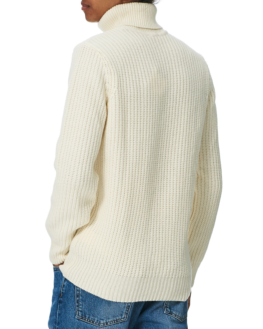 Herre | Gensere | Armor-lux | Cable Knit Turtleneck Nature