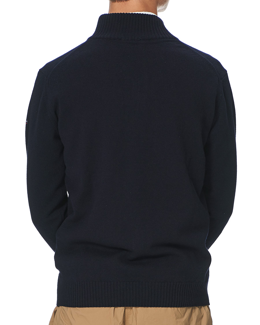 Herre | Gensere | Armor-lux | Wool Zip Cardigan Navy
