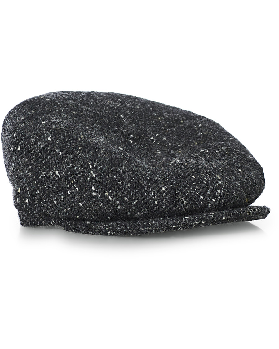 Herre | Lock & Co Hatters Glen Flat Wool Cap Dark Grey | Lock & Co Hatters | Glen Flat Wool Cap Dark Grey