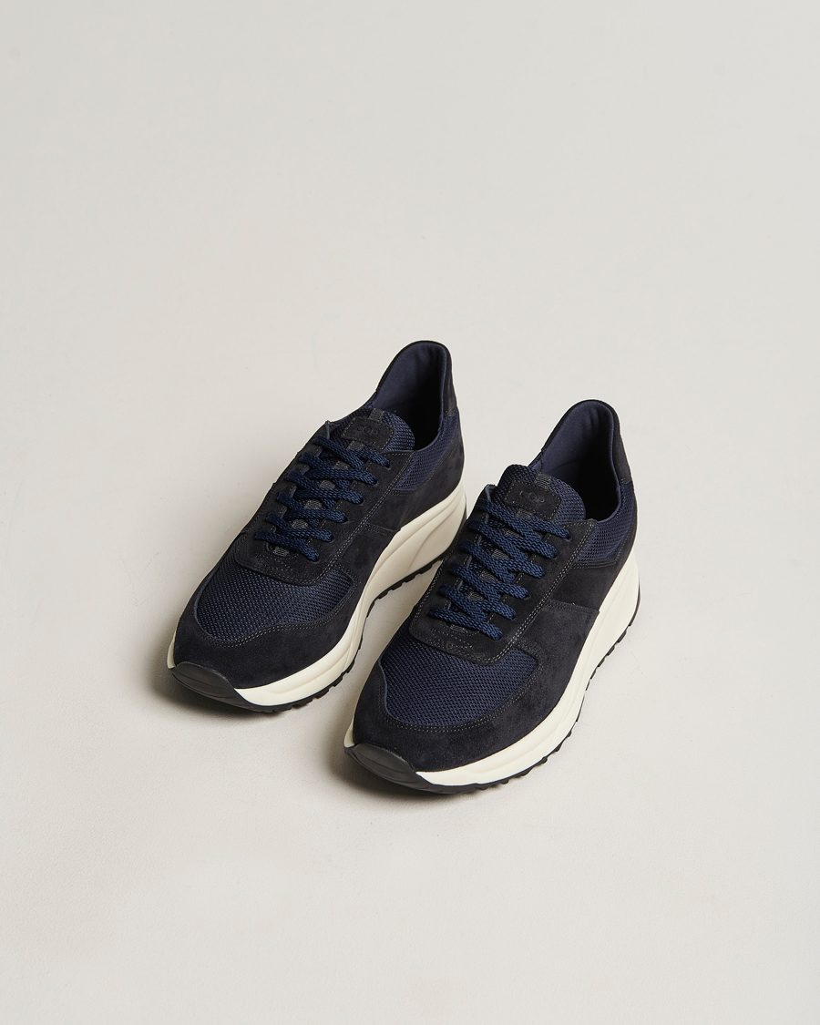 Herre | CQP Stride Suede/Nylon Runner Obsidian Blue | CQP | Stride Suede/Nylon Runner Obsidian Blue