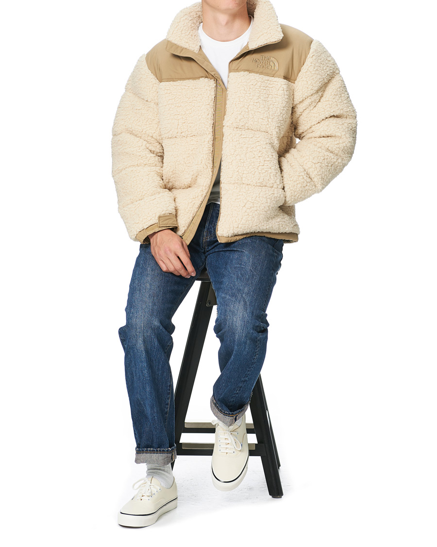Herre | Jakker | The North Face | Nuptse Sherpa Jacket Tan