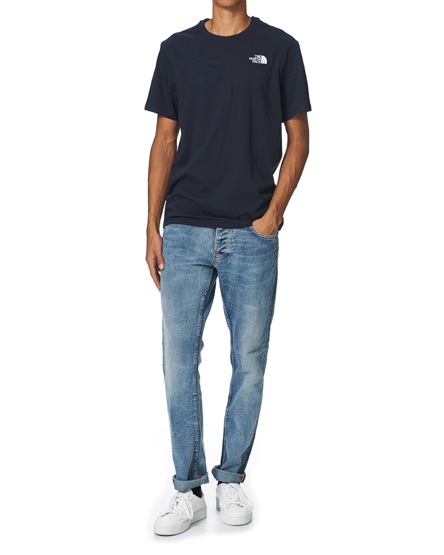 Herre | T-Shirts | The North Face | Redbox Crew Neck Tee Aviator Navy
