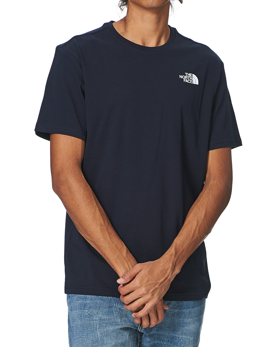 Herre | T-Shirts | The North Face | Redbox Crew Neck Tee Aviator Navy