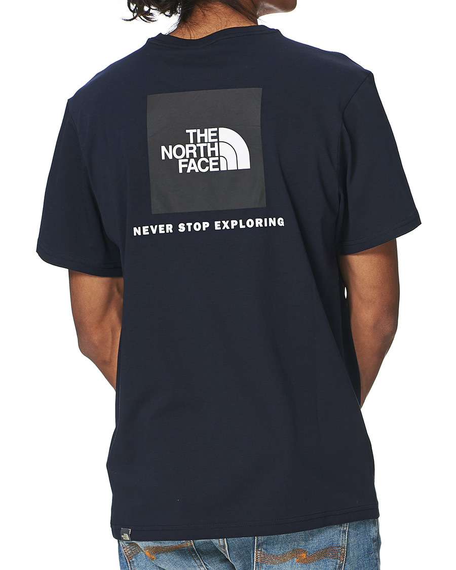 Herre | T-Shirts | The North Face | Redbox Crew Neck Tee Aviator Navy