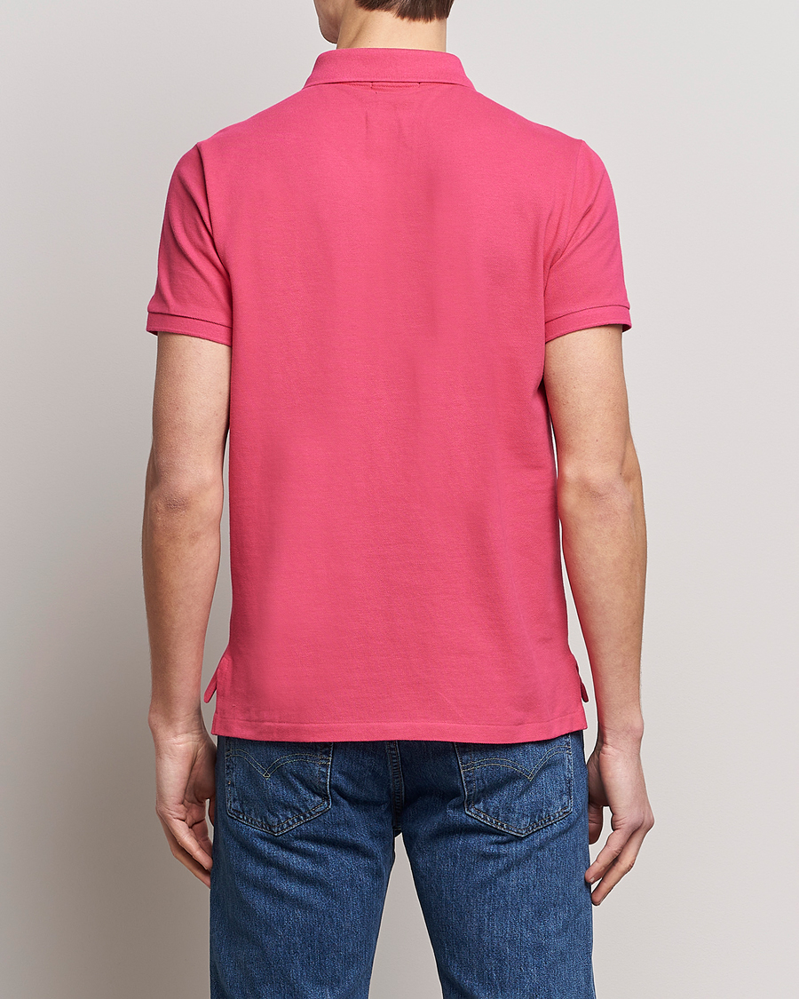 Herre | Pikéer | Polo Ralph Lauren | Custom Slim Fit Polo Hot Pink