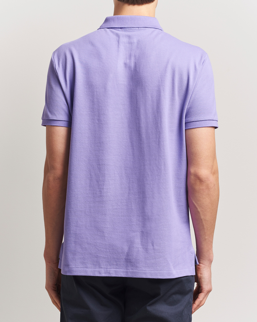 Herre | Pikéer | Polo Ralph Lauren | Custom Slim Fit Polo Cactus Purple
