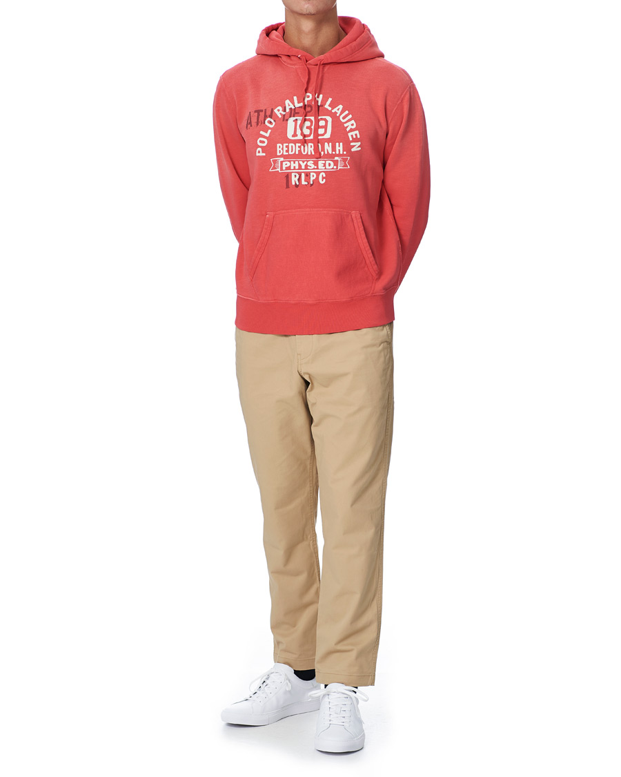 Herre | Gensere | Polo Ralph Lauren | Vintage Fleece Logo Hoodie Sunset Red