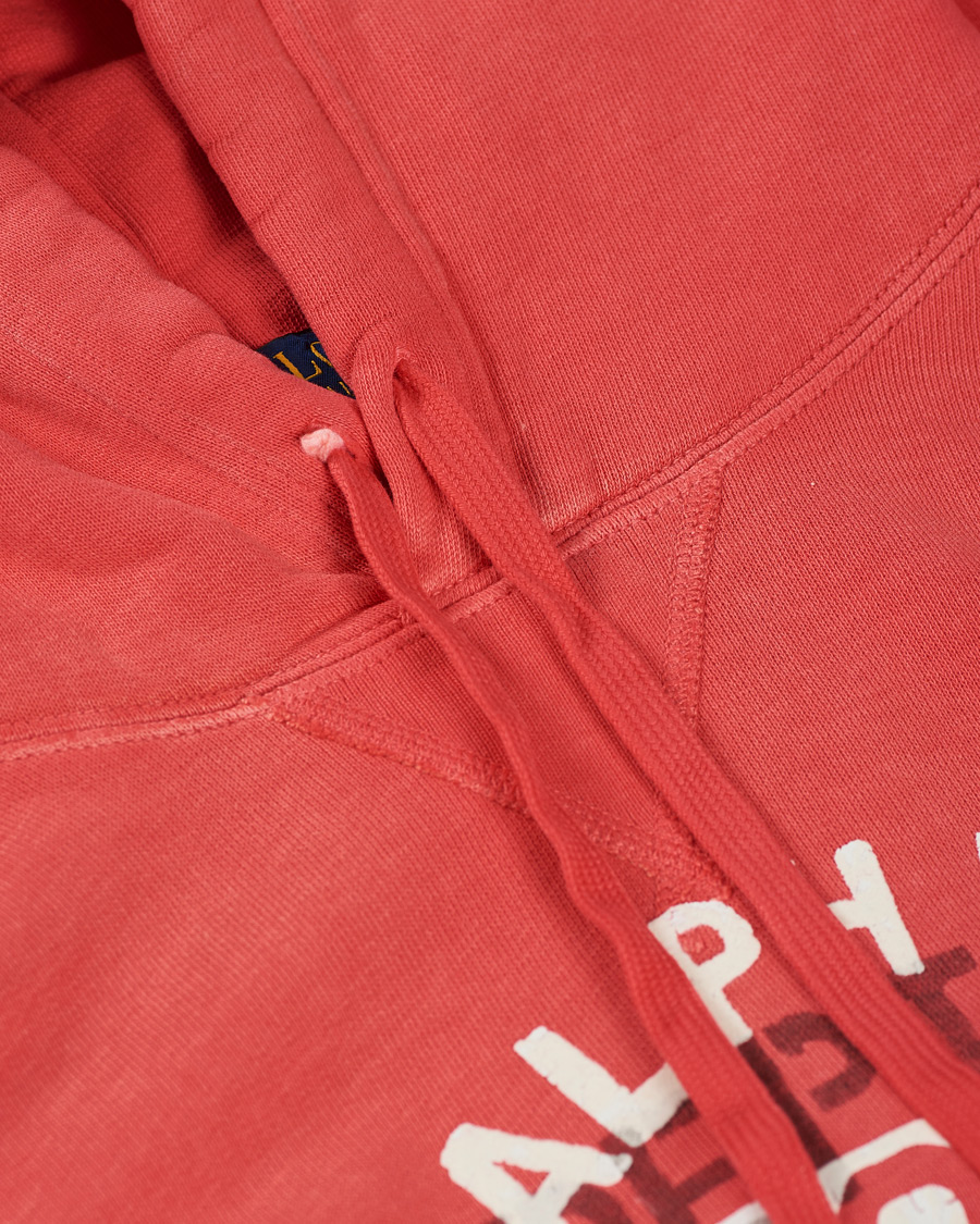Herre | Gensere | Polo Ralph Lauren | Vintage Fleece Logo Hoodie Sunset Red