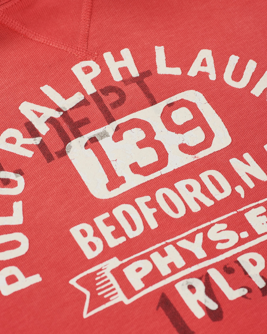 Herre | Gensere | Polo Ralph Lauren | Vintage Fleece Logo Hoodie Sunset Red