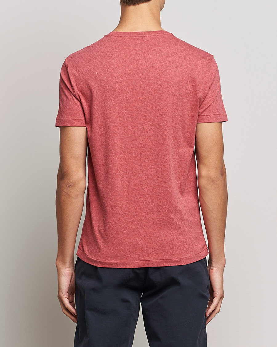 Herre | T-Shirts | Polo Ralph Lauren | Crew Neck Tee Venetian Red Heather