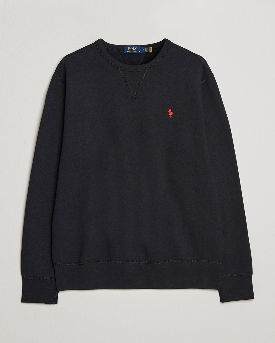 Herre | Gensere | Polo Ralph Lauren | Crew Neck Sweatshirt Polo Black