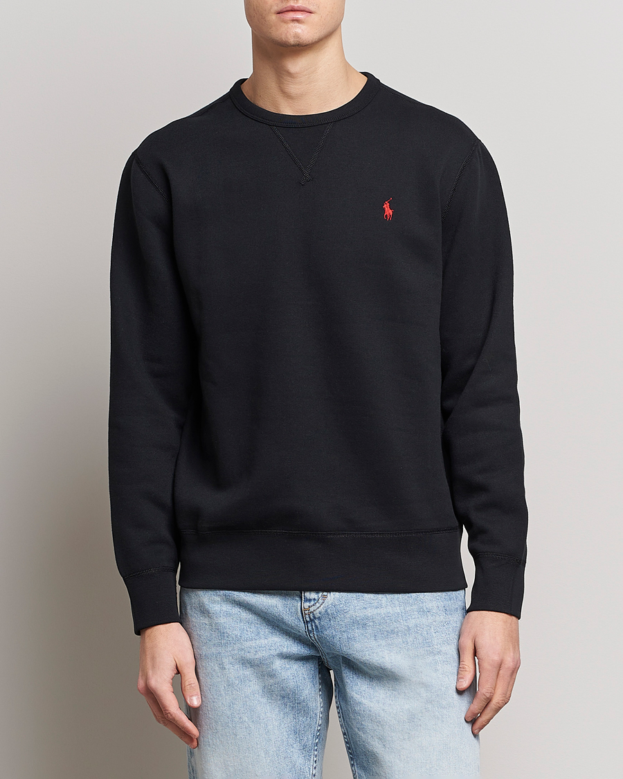 Herre | Trøjer | Polo Ralph Lauren | Crew Neck Sweatshirt Polo Black