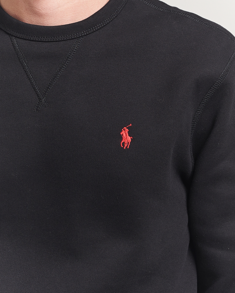 Herre | Gensere | Polo Ralph Lauren | Crew Neck Sweatshirt Polo Black