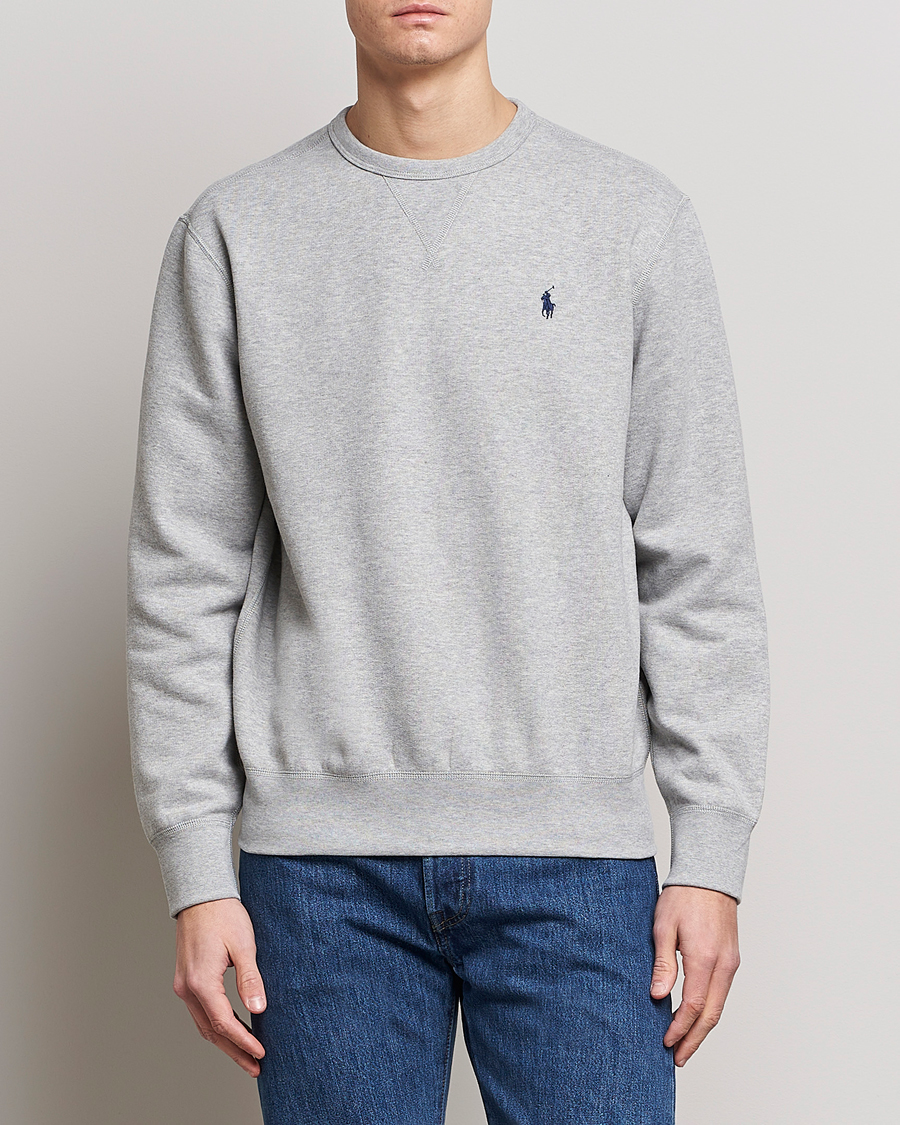 Herre | Grå gensere | Polo Ralph Lauren | Crew Neck Sweatshirt Andover Heather