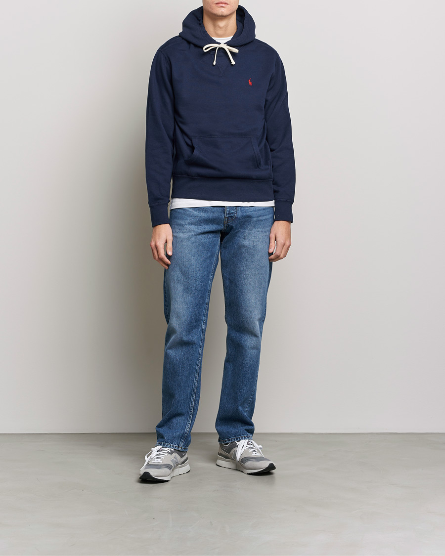 Herre | Gensere | Polo Ralph Lauren | RL Fleece Hoodie Cruise Navy