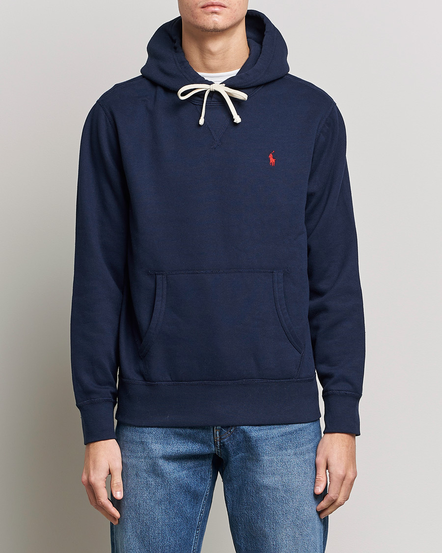 Herre | Hettegensere | Polo Ralph Lauren | RL Fleece Hoodie Cruise Navy