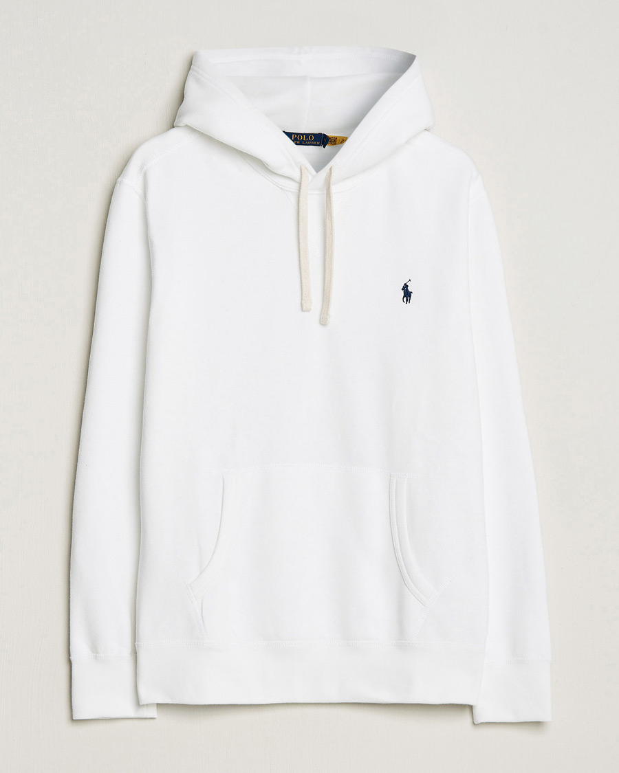 Herre | Gensere | Polo Ralph Lauren | RL Fleece Hoodie White