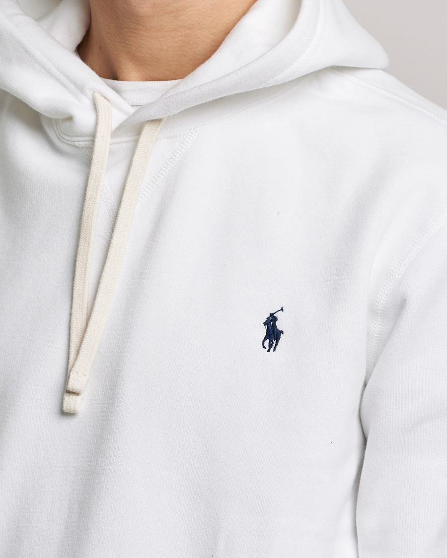 Herre | Gensere | Polo Ralph Lauren | RL Fleece Hoodie White