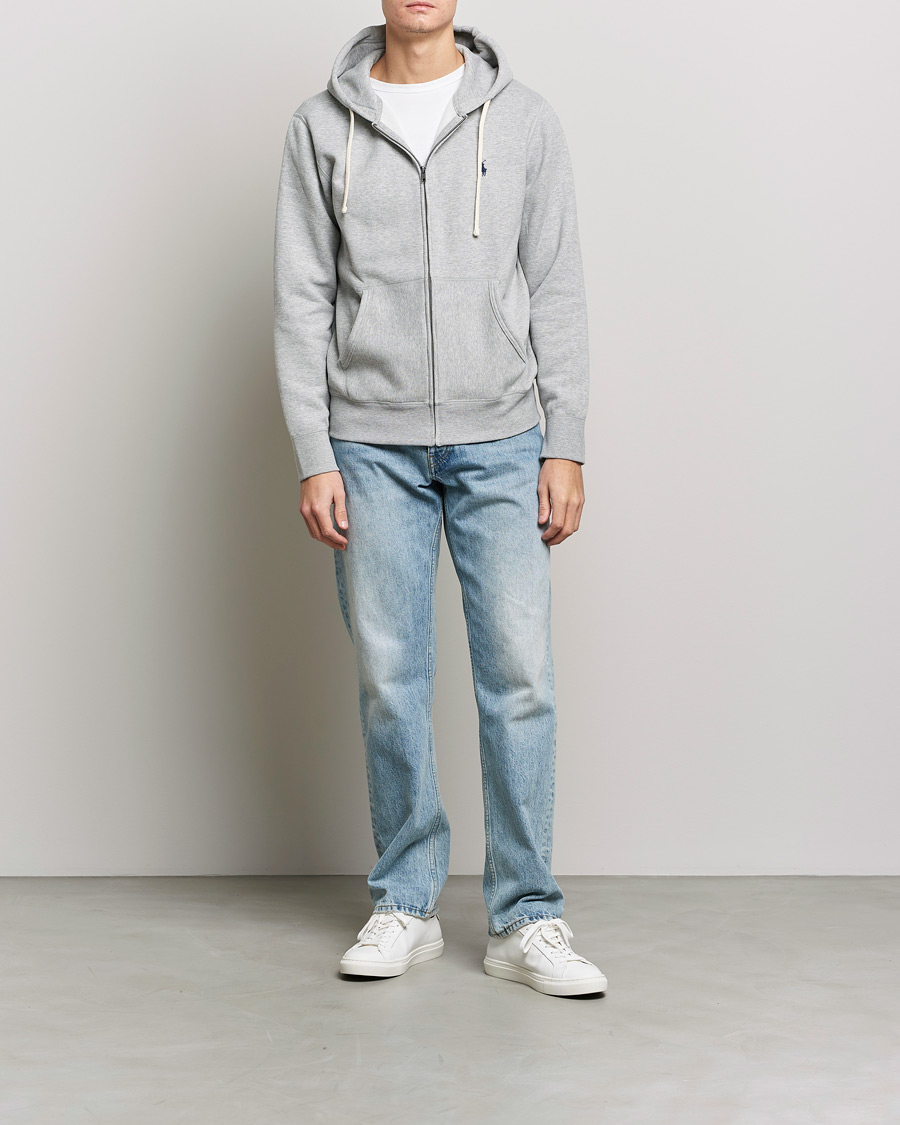 Herre | Gensere | Polo Ralph Lauren | Full-Zip Hoodie Andover Heather
