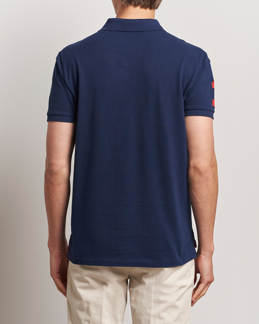 Herre | Pikéer | Polo Ralph Lauren | Custom Slim Fit Match Club Polo Newport Navy