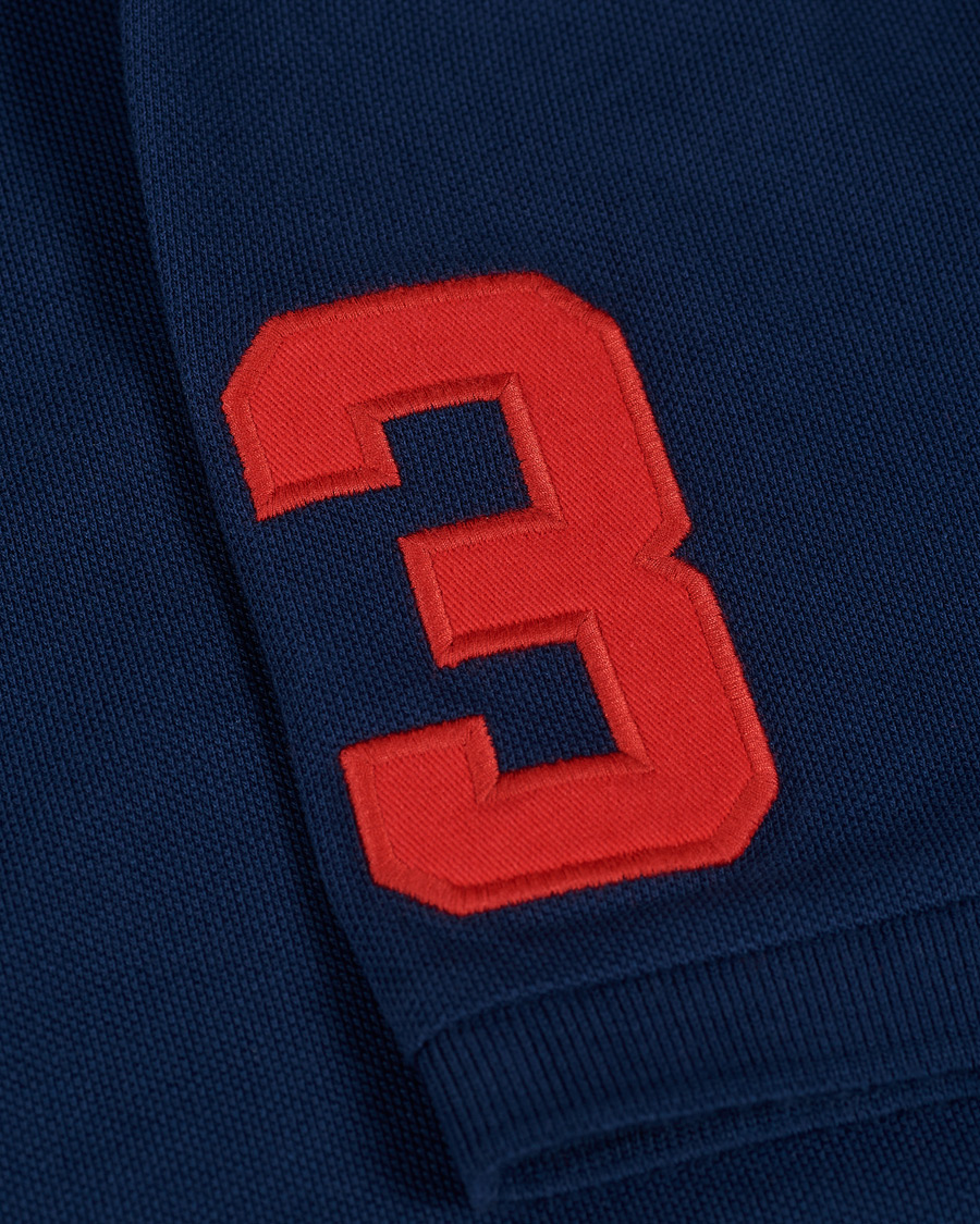 Herre | Pikéer | Polo Ralph Lauren | Custom Slim Fit Match Club Polo Newport Navy