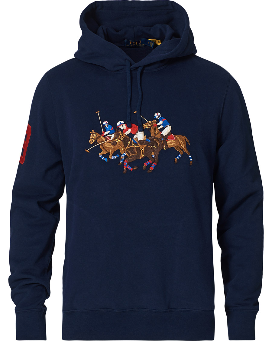Herre | Gensere | Polo Ralph Lauren | Match Club Magic Fleece Hoodie Newport Navy