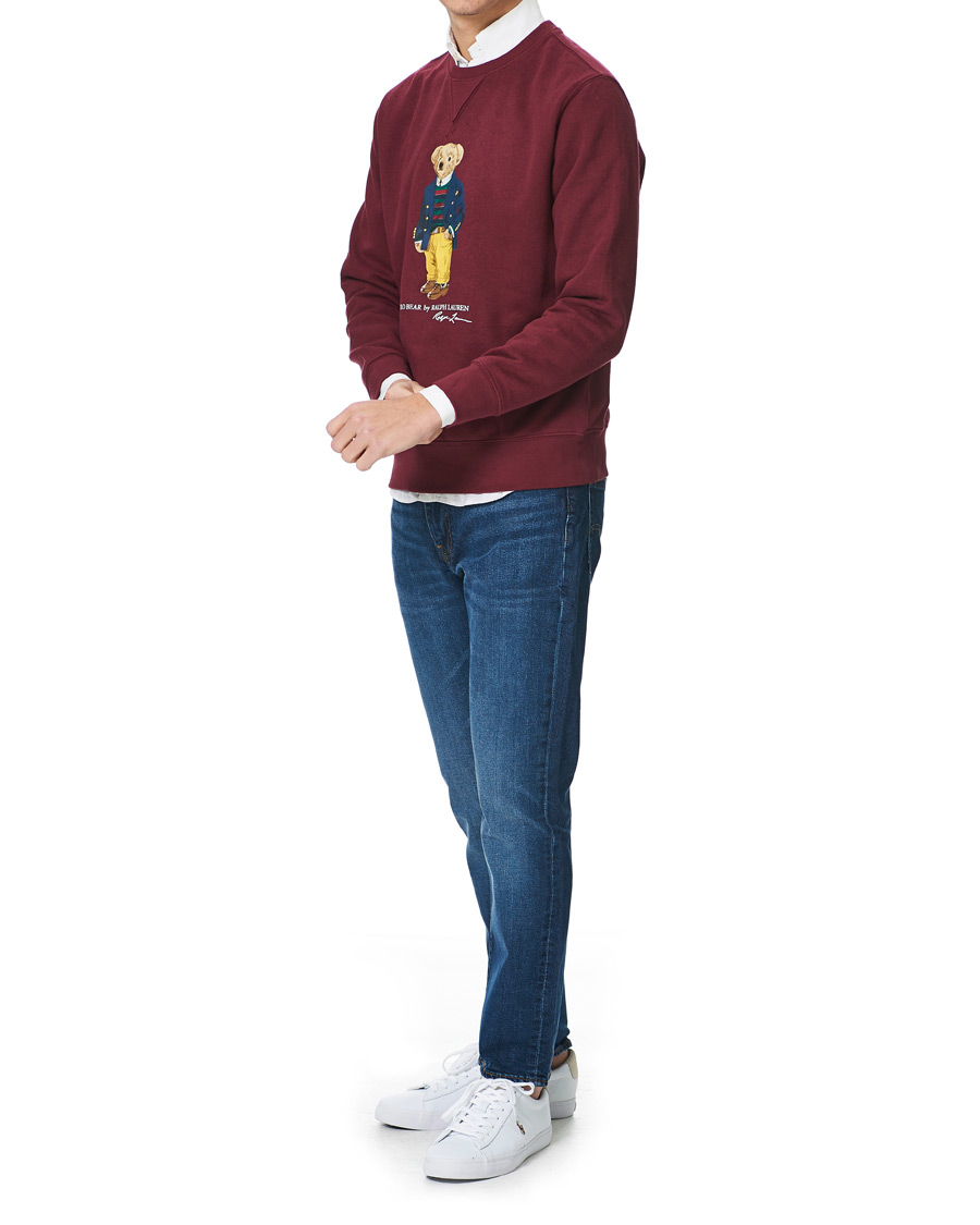 Herre | Gensere | Polo Ralph Lauren | Bear Sweatshirt Classic Wine
