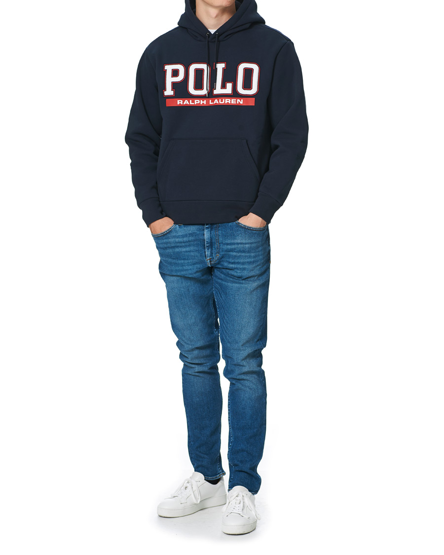 Herre | Gensere | Polo Ralph Lauren | Logo Hoodie Aviator Navy