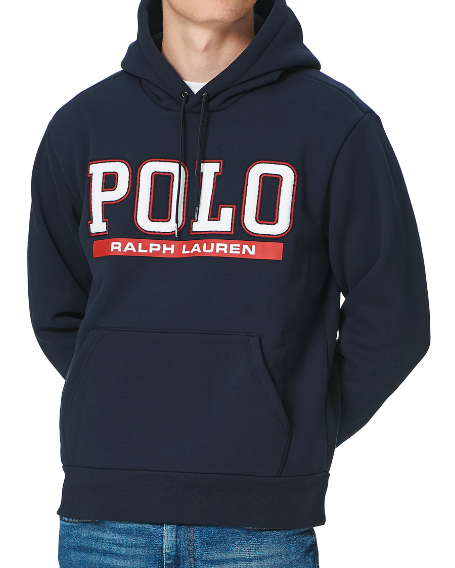 Herre | Gensere | Polo Ralph Lauren | Logo Hoodie Aviator Navy