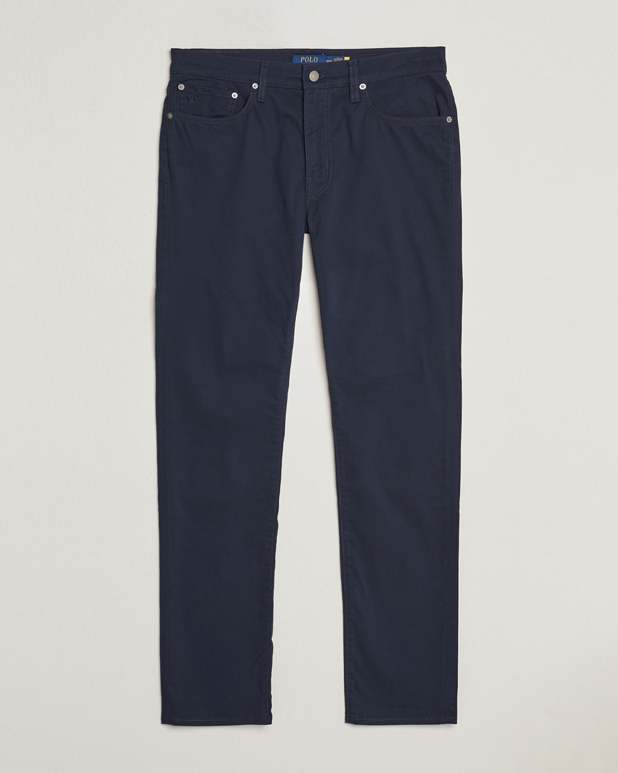 Herre | Bukser | Polo Ralph Lauren | Sullivan Twill Stretch 5-Pocket Pants Navy