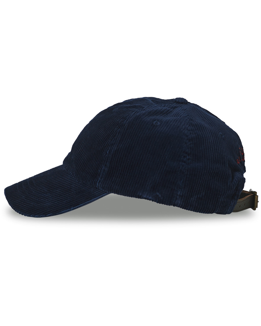 Herre | Polo Ralph Lauren Corduroy Cap Hunter Navy | Polo Ralph Lauren | Corduroy Cap Hunter Navy