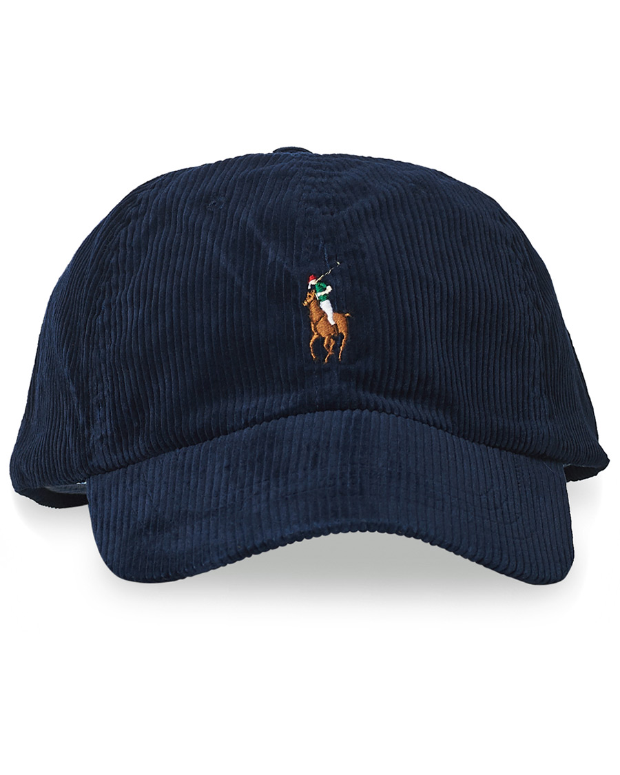 Herre | Polo Ralph Lauren Corduroy Cap Hunter Navy | Polo Ralph Lauren | Corduroy Cap Hunter Navy