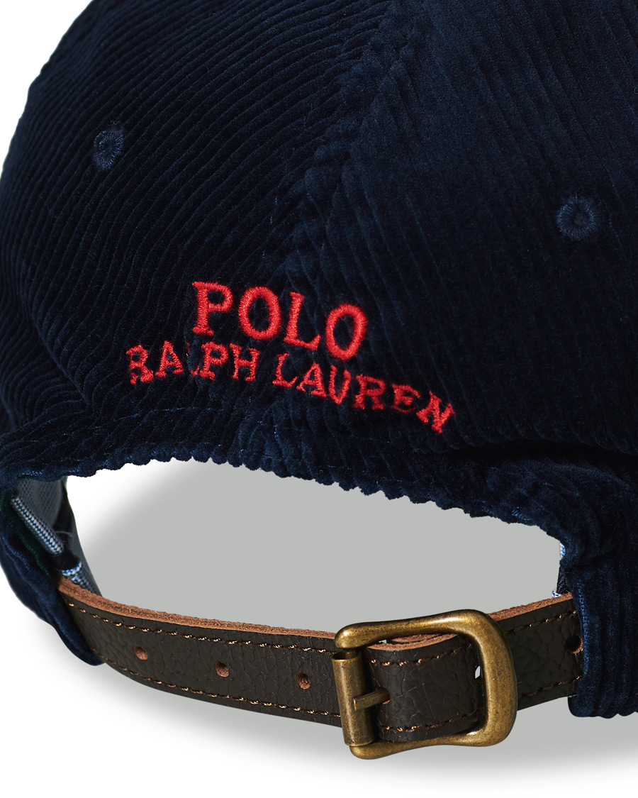 Herre | Polo Ralph Lauren Corduroy Cap Hunter Navy | Polo Ralph Lauren | Corduroy Cap Hunter Navy