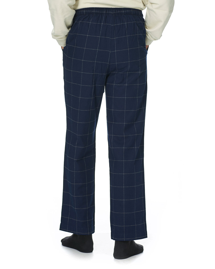 Herre | Pyjamaser og badekåper | Polo Ralph Lauren | Flannel Pyjama Pants Window Pane Navy