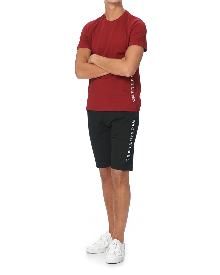 Herre | T-Shirts | Polo Ralph Lauren | Loop Back Logo Tee Eaton Red