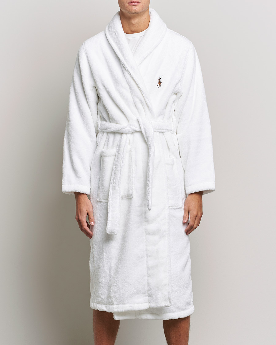 Herre | Loungewear-avdelingen | Polo Ralph Lauren | Cotton Terry Robe White