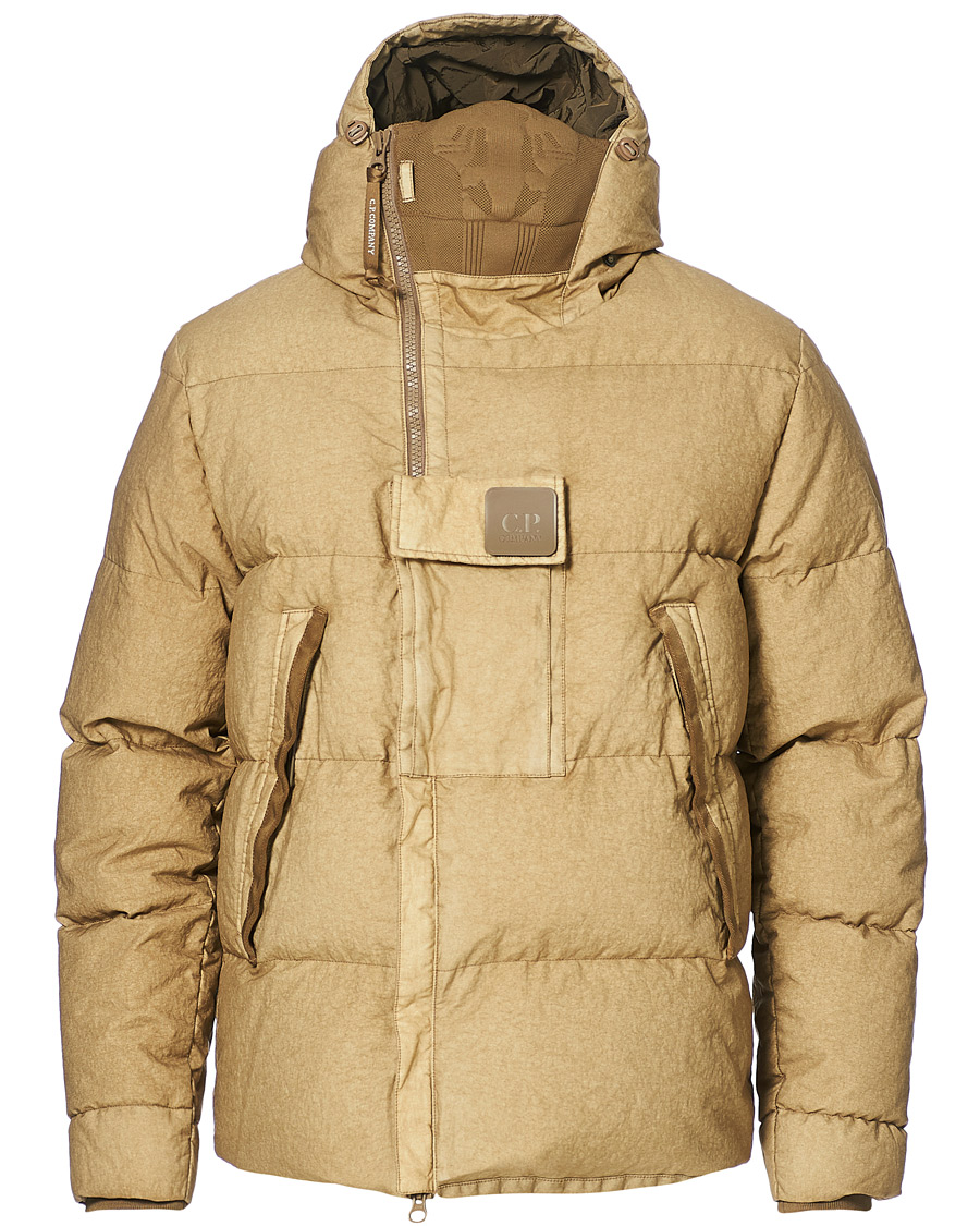 Herre | Jakker | C.P. Company | Metropolis Co-TeD Puffer Jacket Khaki