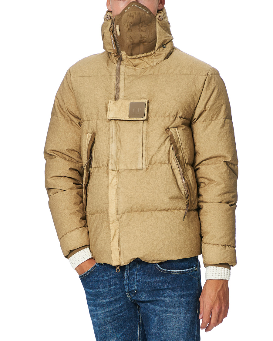Herre | Jakker | C.P. Company | Metropolis Co-TeD Puffer Jacket Khaki
