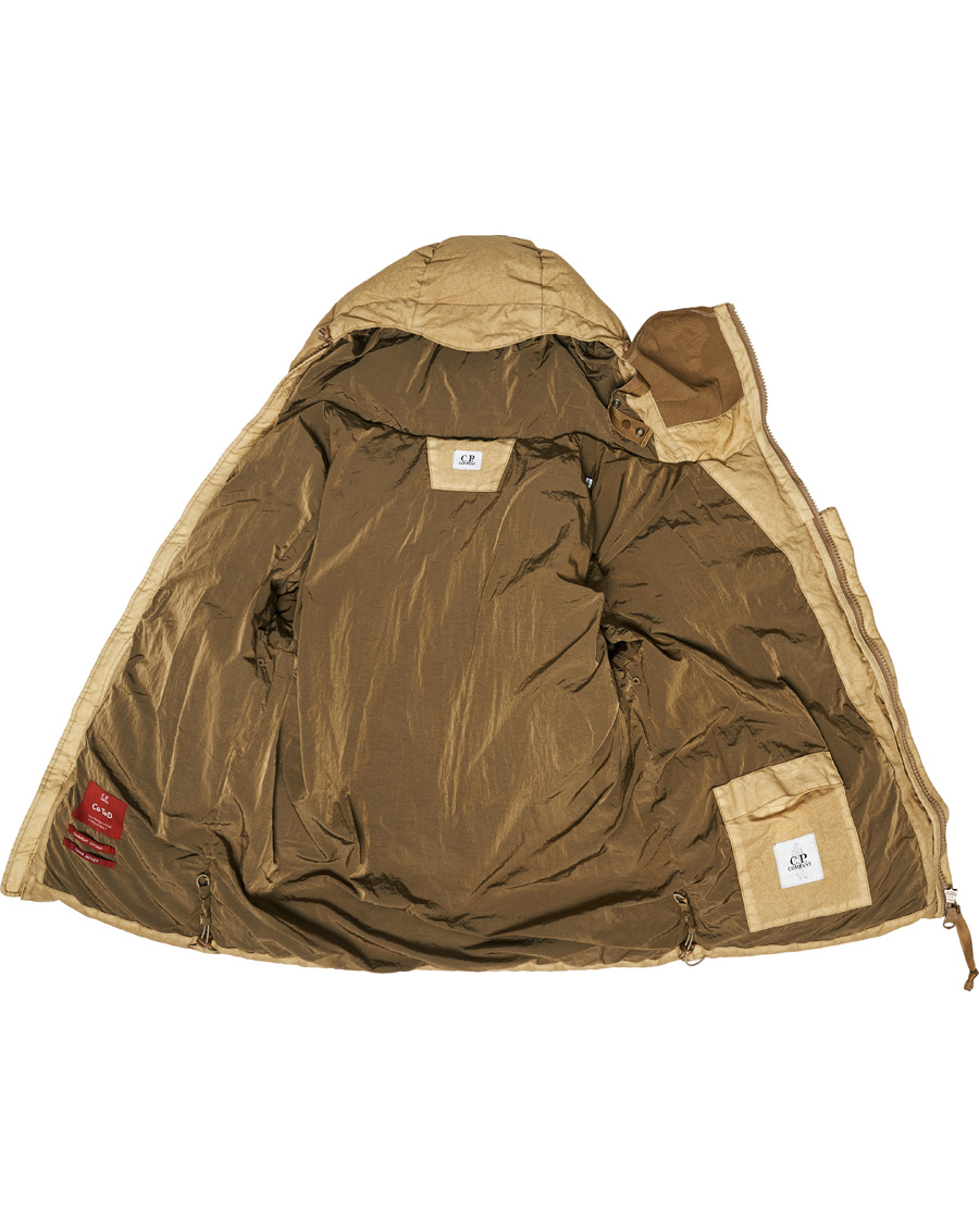 Herre | Jakker | C.P. Company | Metropolis Co-TeD Puffer Jacket Khaki