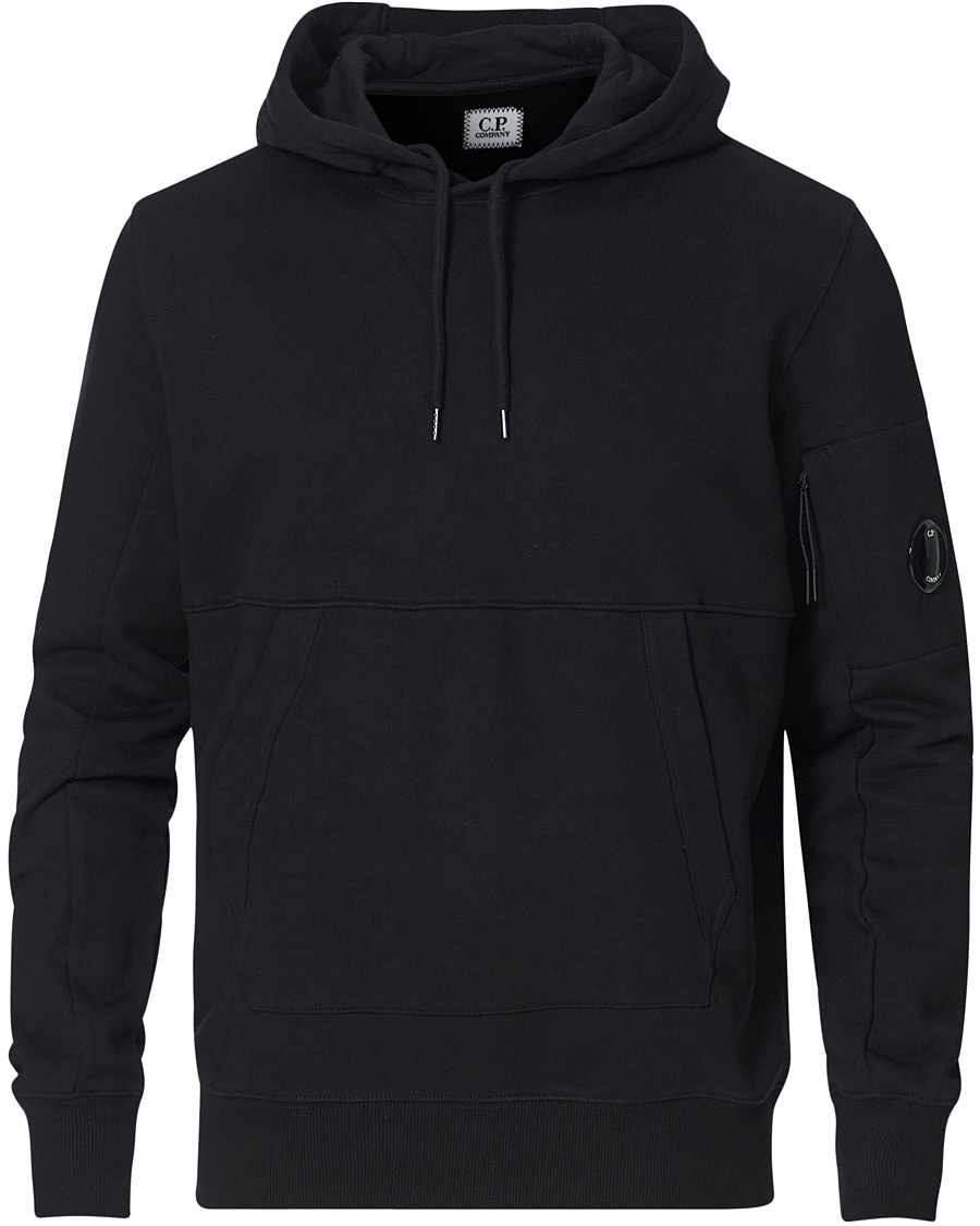 Herre | Gensere | C.P. Company | Hooded Lens Sweatshirt Black