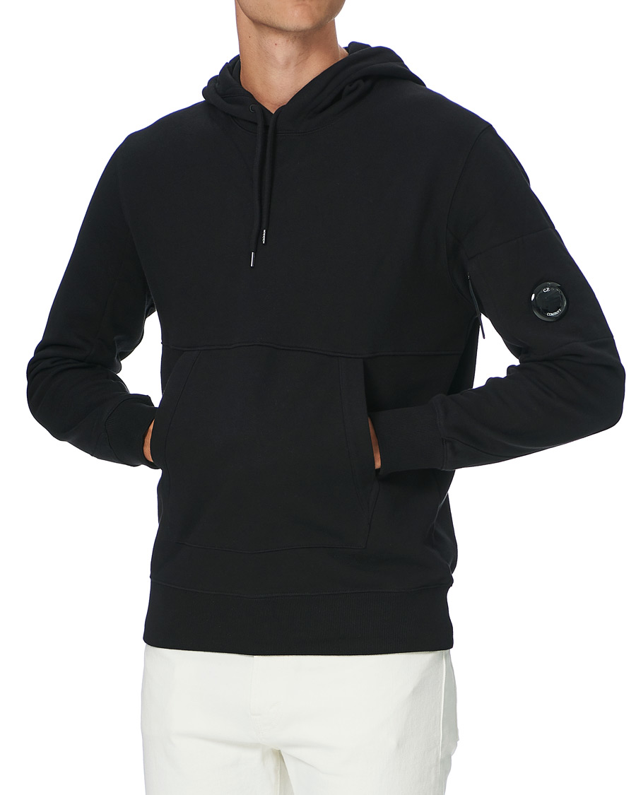 Herre | Gensere | C.P. Company | Hooded Lens Sweatshirt Black