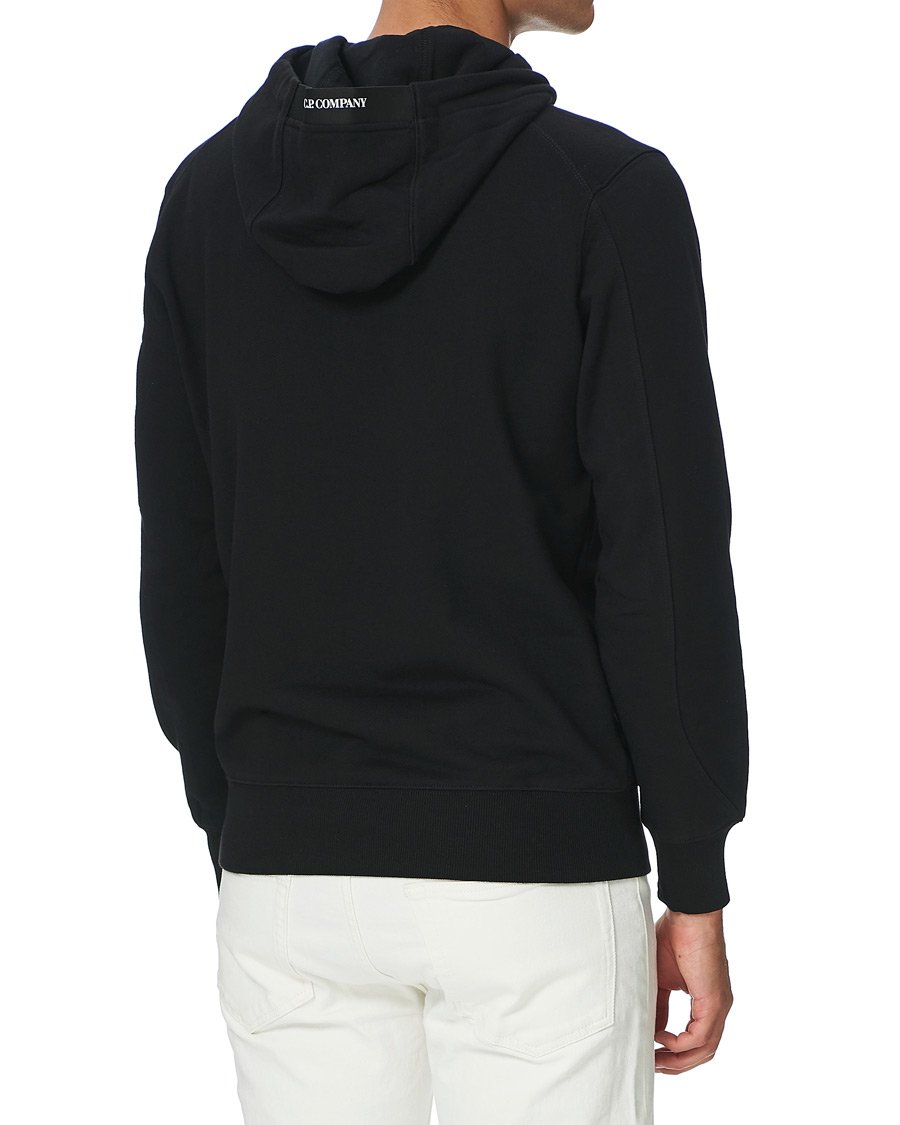 Herre | Gensere | C.P. Company | Hooded Lens Sweatshirt Black