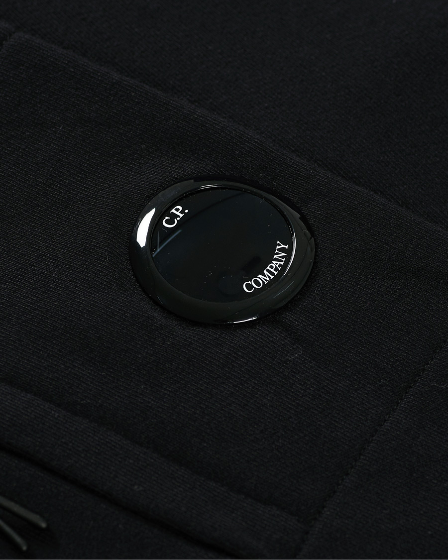 Herre | Gensere | C.P. Company | Hooded Lens Sweatshirt Black