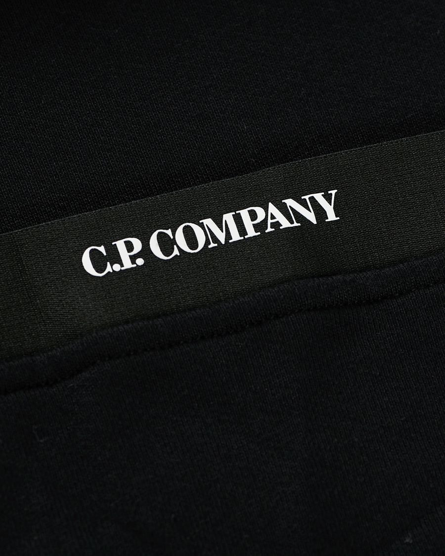 Herre | Gensere | C.P. Company | Hooded Lens Sweatshirt Black