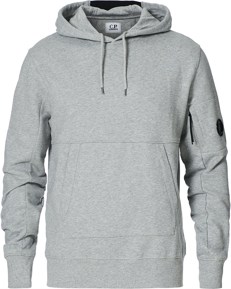 Herre | Gensere | C.P. Company | Hooded Lens Sweatshirt Grey