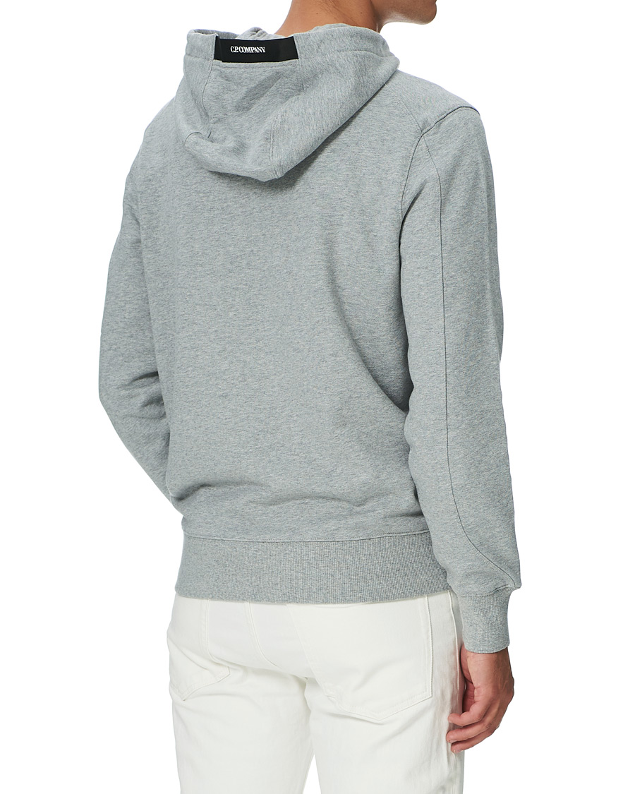 Herre | Gensere | C.P. Company | Hooded Lens Sweatshirt Grey